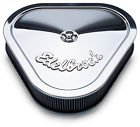 1222 Edelbrock Pro-flo Chrome Air Cleaner Triangular 085347012220