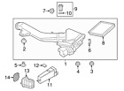 13-71-8-616-014 Bmw Genuine Air Cleaner