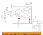 13717625238 Bmw Oem Air Cleaner Assembly Upper Insulator