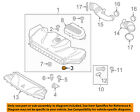 13718626735 Bmw Oem Air Cleaner Assy Grommet