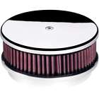 15129 Billet Specialties Round Air Cleaner Assembly 191215067053