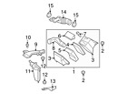 16528-el00a Nissan Genuine Versa Air Cleaner