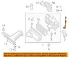 165883ja0a Nissan Oem Air Cleaner Intake Bracket Mount