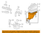 17244p8fs10 Honda Oem Odyssey Air Cleaner Lower Housing Body