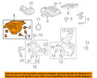 17244rgws00 Honda Oem Odyssey Air Cleaner Lower Housing Body