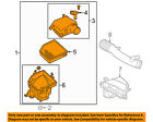 1770036440 Toyota Lexus Oem Air Cleaner Box Housing
