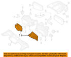 1770903082 Mercedes Oem Amg Air Duct Left