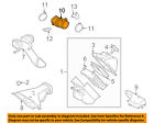 1788131230 Toyota Oem Air Cleaner Duct Tube