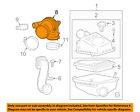 1788136080 Toyota Scion Oem Tc Air Cleaner Duct Tube