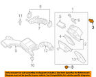 19316249 Gm Chevrolet Oem Air Cleaner Body Insulator