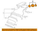20759237 Gm Chevrolet Oem Corvette Air Duct