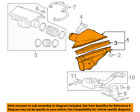 20907385 Gm Cadillac Oem Ats Air Cleaner Box Housing