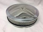 2194 Prorpc Plain Chrome Air Cleaner Kit Filter Breather Sbc Chevy