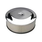 2285 Trans Dapt Performance Chrome Air Cleaner Dia Round White Paper