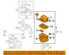 281102s200 Kia Oem Sportage Air Cleaner Box Housing