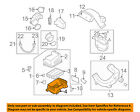 281123l100 Hyundai Oem Azera Air Cleaner Lower Housing Body