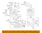281743k200 Hyundai Oem Sonata Air Cleaner Body Clamp