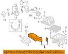 282103j100 Hyundai Oem Veracruz Air Cleaner Duct Tube Hose