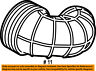 3c2z9b659ba Ford Oem Super Duty Air Cleaner Tube Hose