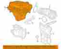 4861843ab Mopar Chrysler Oem Air Cleaner Intake-filter Box Housing