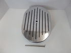 6020-bk Cricket Engines Performance Polished Ball Milled Air Cleaner Black Stripes