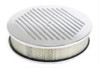 42214 6700 Trans Dapt Performance Aluminum Air Cleaner Dia Round White