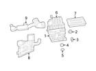 68022257ab Chrysler Brand New Genuine Mopar Oem Air Filter Housing
