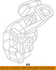 68213900ab Mopar Dodge Chrysler Oem Dart Air Cleaner Duct Tube Hose