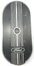 7104 The Speed Shop Black Finned Aluminum Single Quad Air Cleaner