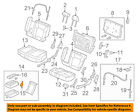 81783szaa01 Honda Oem 09-15 Pilot Second