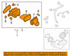 84092393 Gm Chevrolet Oem Corvette Cleaner Assembly