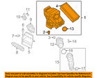 8r0133837ab Audi Oem Quattro Air Cleaner Box Housing