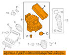 8r0133837ad Audi Oem Air Cleaner Box Housing