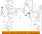 90037803501 Porsche Oem Panamera Air Cleaner Bolt