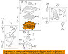 95370178 Gm Chevrolet Oem Spark Air Cleaner Lower Housing Body