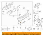 99970224640 Porsche Oem Air Cleaner Assy Grommet