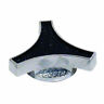 A12-1 Rpc Black Chrome Tri Bar Spinner Air Cleaner Wing Nut
