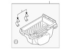 Aa5z-9a600-b Ford Lincoln Genuine Air Cleaner Body