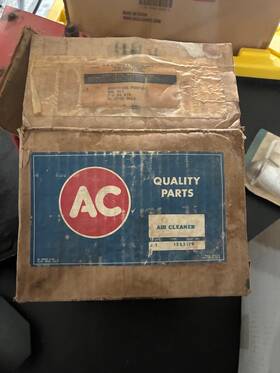1532179 Ac Nos Chevy Truck Oil Bath Air Cleaner Unit 49 53 51 55 Cameo 1 Barrel 216 235