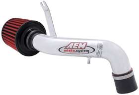 22-404p Aem Short Ram Air Intake Polished Fits 94-01 Acura Integra Gs-r Gsr B18c1