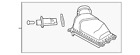 Ag1z-9661-a Ford Lincoln Genuine Upper Cover