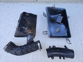 319.al1v88 Alfa-romeo 1988 Spider Veloce Oem Air Filter Intake Box Cleaner And Tubes 1987