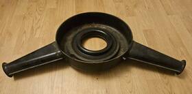 1971-only Amc 1971 Amx Javelin 401 V8 Engine Air Cleaner Base Dual Snorkel Oem