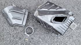 8e0133835 Audi 2003-2005 A4 B6 Air Cleaner Filter Box And Intake Duct Assembly Oem