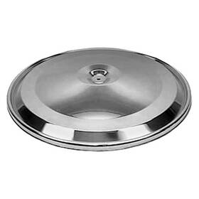 W-461 Auto Metal Direct - Chq Snorkle Chrome Air Cleaner Lid