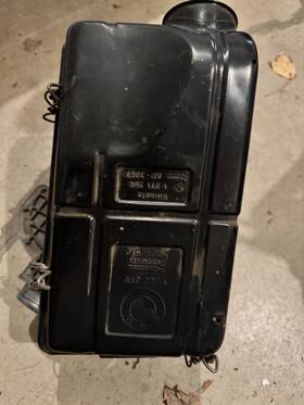 1286384 Bmw 318i M10 E30 Engine Air Intake Filter Box Housing And Oem Bosch Maf 1984