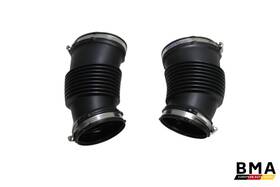 13717852383 Bmw M5 F90 Front Left And Right Intake Hose Tubes Set 2018 - 2023 Oem
