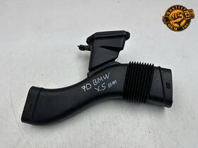13718689753 Bmw 2020-23 X5 X6 X7 4.4 M50i Engine Left Air Intake Hose Duct Tube Pipe Oem 34k