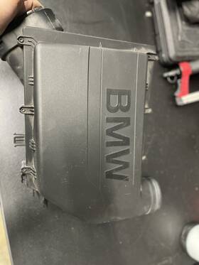 7571355-02 Bmw 7571355 11-13 F01 F02 740li Air Box Filter Cleaner Intake Muffler Oem