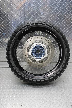 Glm19xmt3.00 Bmw 7811178 2012 R1200gs Abs Akront Front Wheel Rim Glm19xmt3.00/twinduro Tire 120/70-19